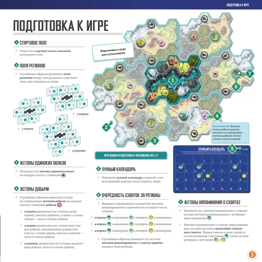 Настольная игра - Волки